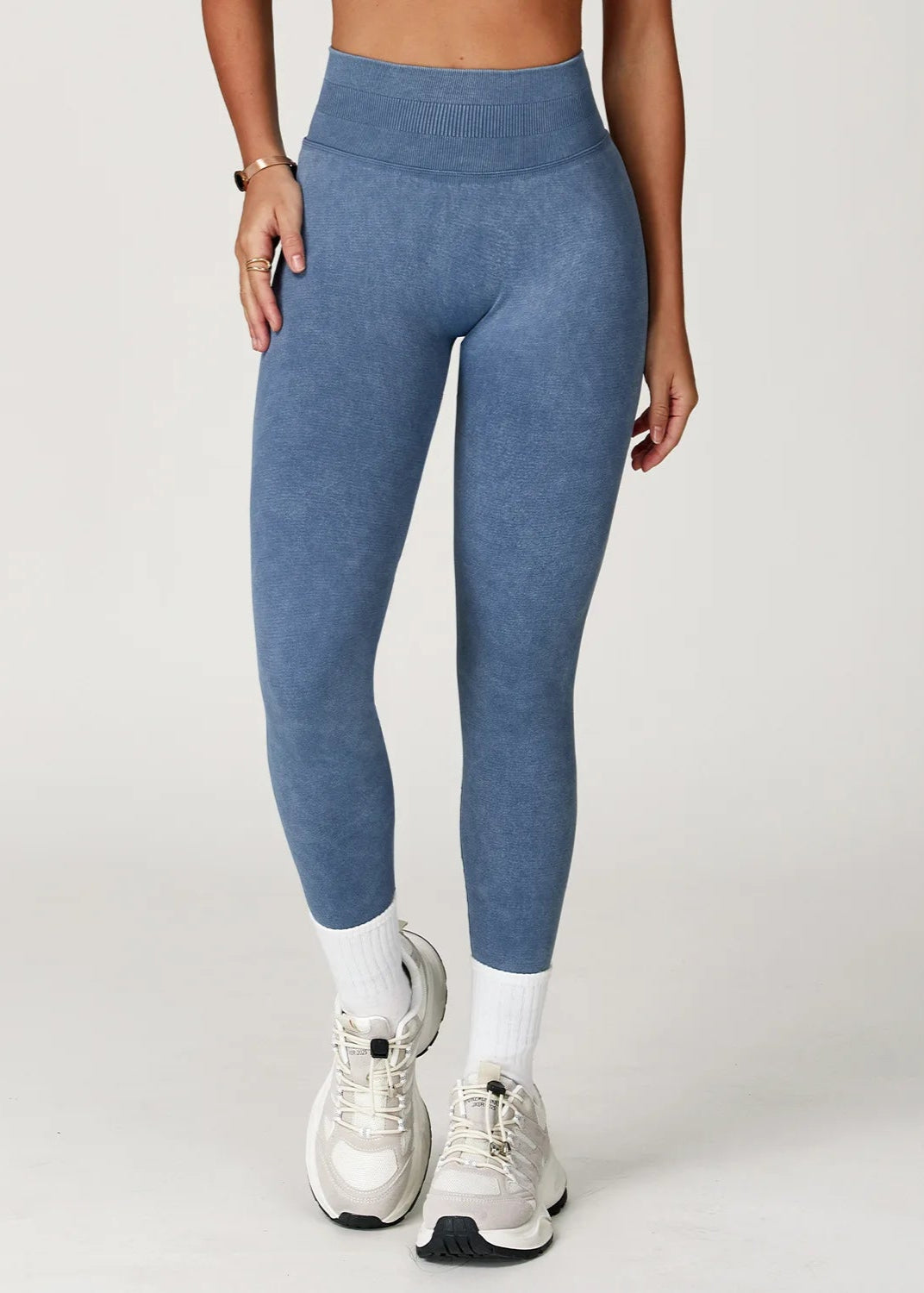 Yoga Pants Impact Leggings Women Seamless Sports Yoga Pant High Waist Ribbed Gym Clothes Fitness Workout Wear Scrunch Bum Tights